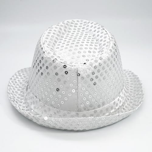 Stunning Sequins Fedora Hat for Kids - Perfect for Parties Dance