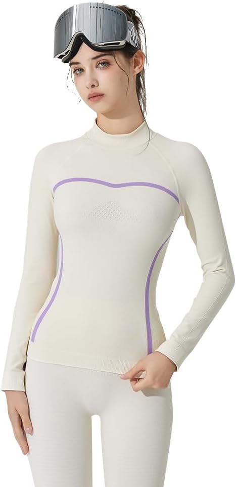10-Piece Ski Base Layer Set for Women