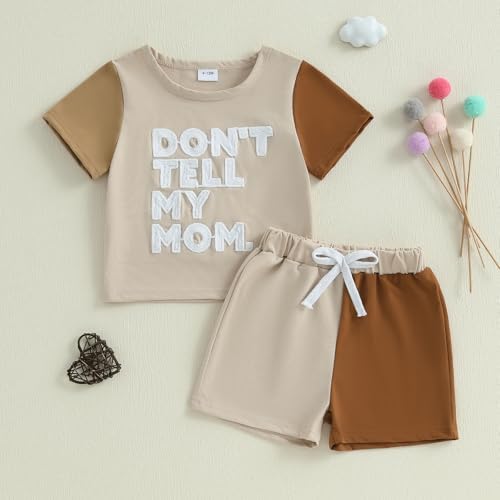 Perfect Toddler Boy and Girl Summer Clothes Set