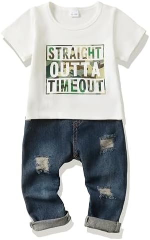 SODLON Baby Boy Clothing Toddler Sets