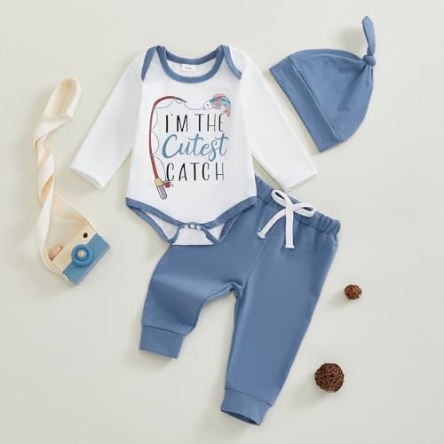 Fishing Fun 3-Pack Im the Cutest Catch Set for Boy