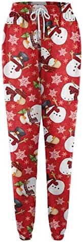 Christmas Plaid Sweatpants Women Size Guide Gift