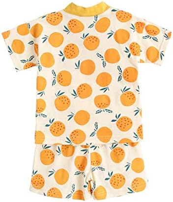 Fruit Print Newborn Boys and Girls 3-Piece Outfit