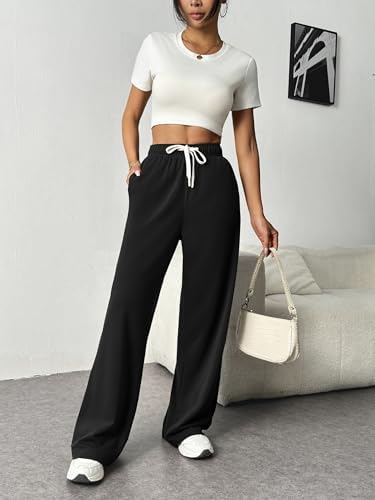 Adorable Wide Leg Workout Pants