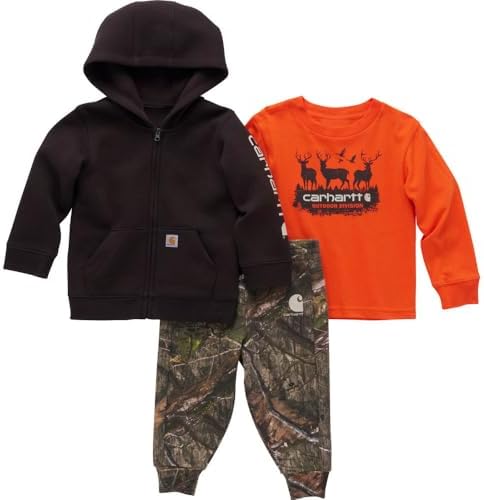 Carhartt Kidss CG8948 Long-Sleeve T-shirt Set Mossy Oak