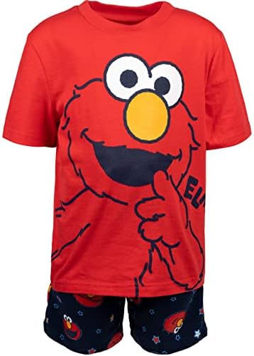 Sesame Street Elmo T-Shirt Shorts Set for Babies Growing Up