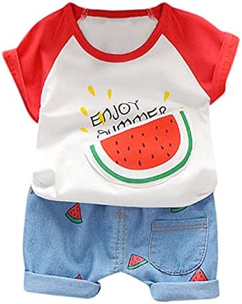 Baby Boys Watermelon Print Outfit Set