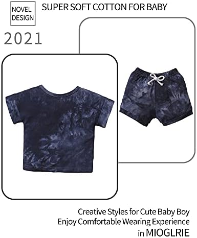 Mioglrie Toddler Boy Summer Clothing Set