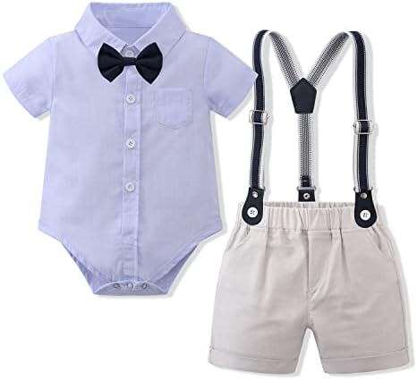 IDOPIP Baptism Outfits for Boys
