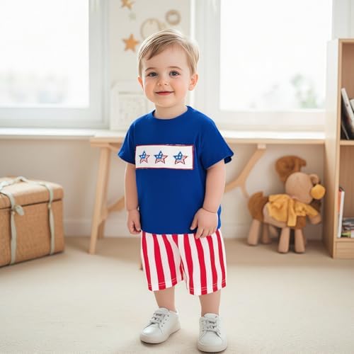 Patriotic 4th of July Must-Have 2-Piece Set for Baby Boy