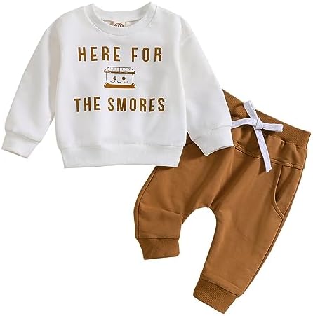 QUICK TENSERLOVE Halloween Sweater Set for Toddler Boys and Girls