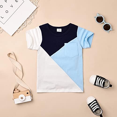 boys summer outfit set soft cotton t-shirt shorts