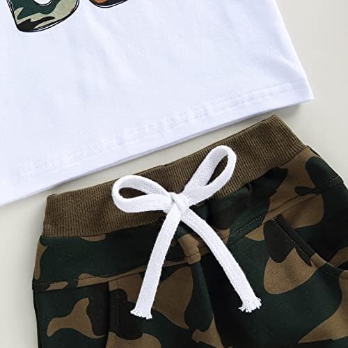 Camouflage Toddler Set Comfortable Stylish Summer Outfit for Boys
