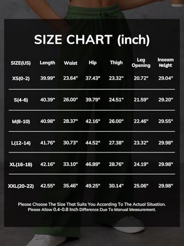 StylishMIROMIHO Womens Wide Leg Sweatpants