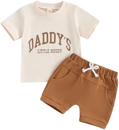 4th of July Toddler Outfit - Boys Summer T-Shirt Shorts Set