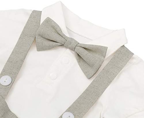 Baby Boys Formal Tuxedo Suit Set for Weddings Baptisms Party Elegance