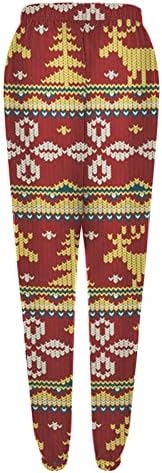 Christmas-Specific Plaid Sweatpants for Teen Girls