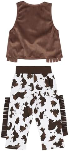 FANCYINN Toddler Boy Western Cowboy Romper Set Halloween Costumes