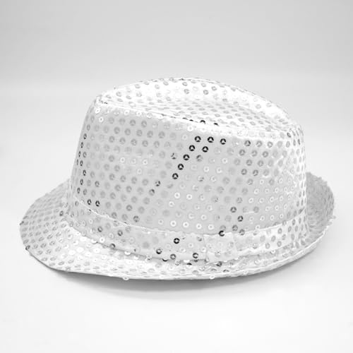 Stunning Sequins Fedora Hat for Kids - Perfect for Parties Dance