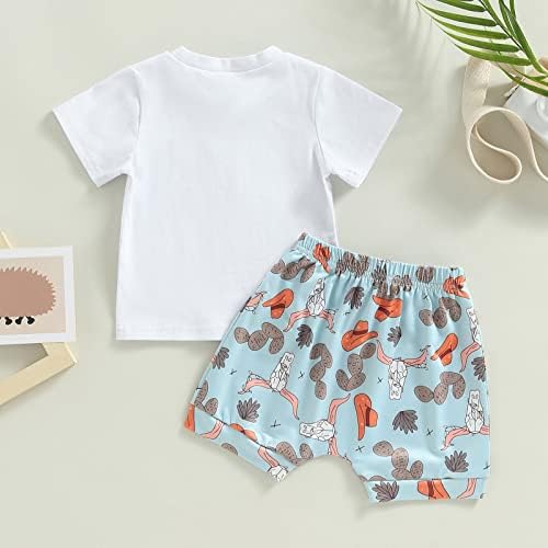 Summer Baby Boy Shorts Set