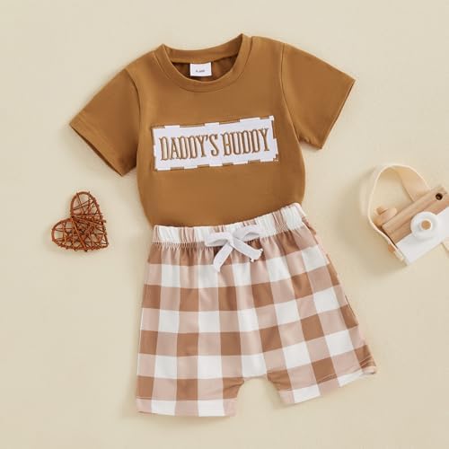 Fiomva Boys Summer T-Shirt Shorts Set