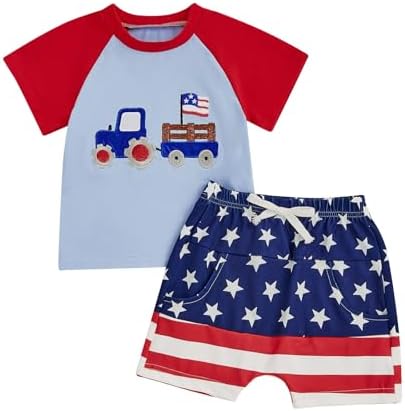 4th of July Toddler Boy Outfit