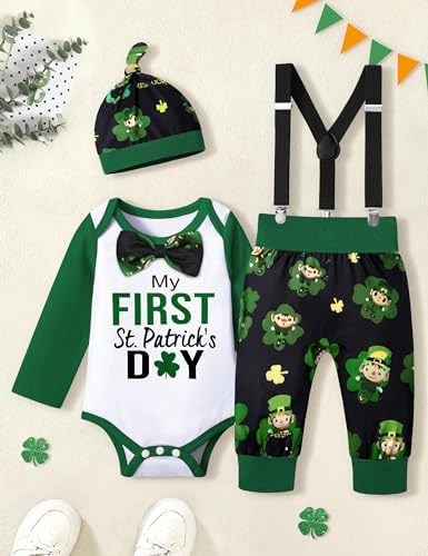 St Patricks Day Baby Boy Outfit_xyz