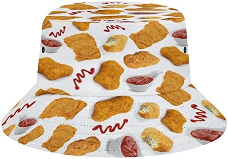 Food Pattern Bucket Hat
