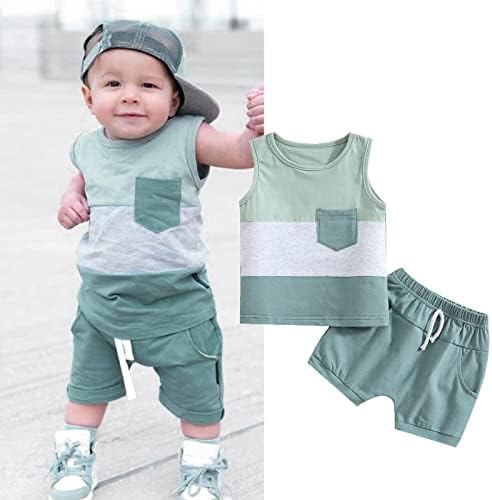 Summer Fun Karesoull toddler boys short set for baby