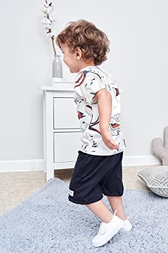 Biniduckling Pirate Graphic T-Shirt Set for Kids