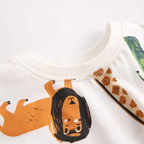 Sanlutoz Cartoon Newborn T-ShirtShorts Set for Baby