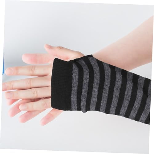 BESPORTBLE Womens Winter Long Fingerless Gloves Stylish for Cold Weather