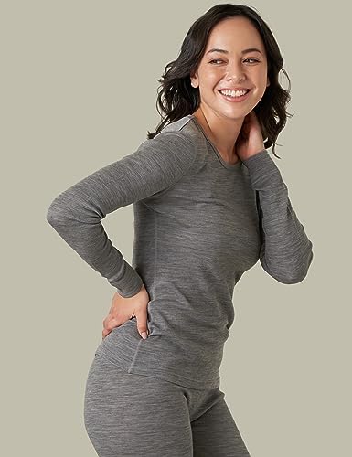 Elevate Her Warmth with LAPASA Womens Merino Wool Thermal Underwear Set
