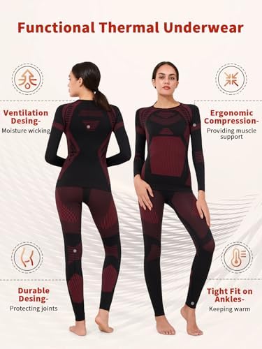 Thermal Underwear Set for Skiing