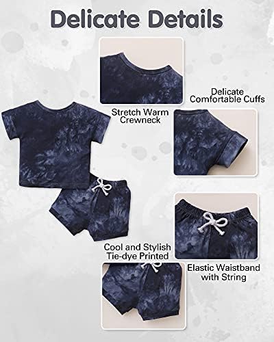 Mioglrie Toddler Boy Summer Clothing Set