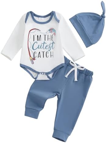 Fishing Fun 3-Pack Im the Cutest Catch Set for Boy
