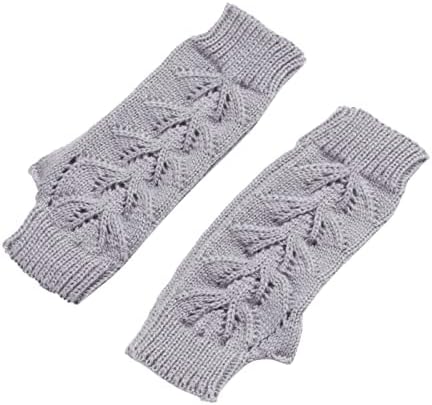 Kids Arm-Warmers White Striped Gloves