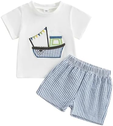 Perfect Summer Sailboat Outfit for Boys