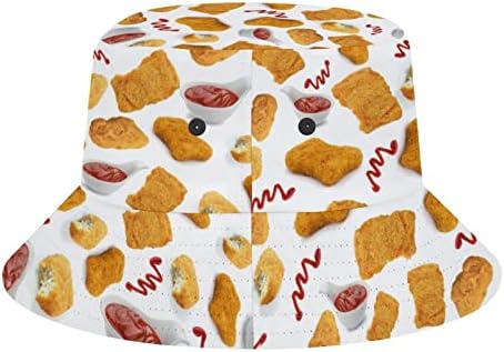 Food Pattern Bucket Hat