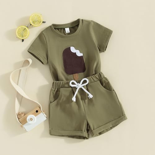Comfortable Two-Piece Set for Little Boys