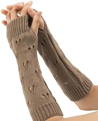 POHADON Fairy Grunge Gloves - Goth Emo Fingerless ArmWarmers