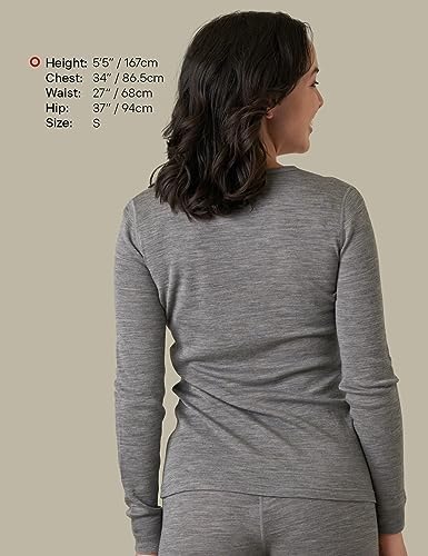 Elevate Her Warmth with LAPASA Womens Merino Wool Thermal Underwear Set