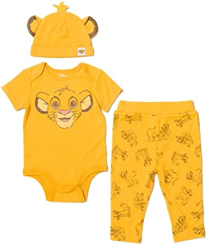 Disney Baby Mickey Minnie Mouse 3-Piece Outfit Set