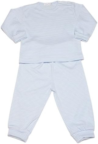 Adorable Simple Stripes Pima Cotton Set for Baby Boys