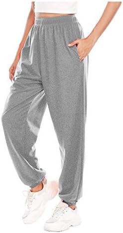 High-Waisted Pocketed Sweatpants for Teen Girls