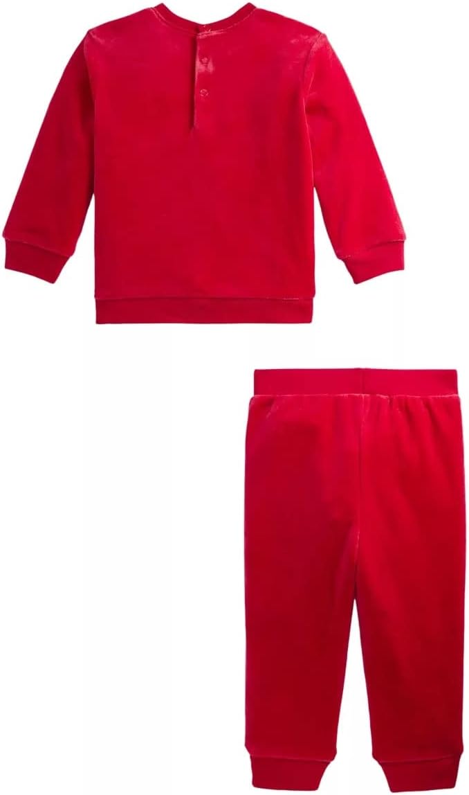 POLO RALPH LAUREN Baby Boys Red Set