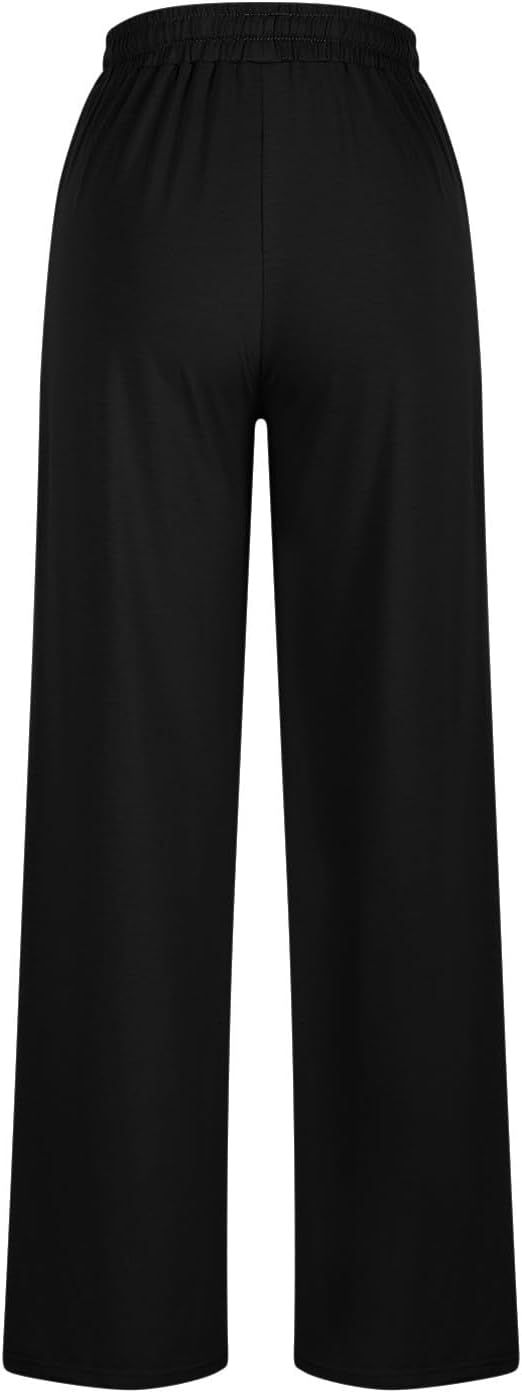 Trendy Womens Running Joggers 2024 Fall Wide Leg Workout Pants