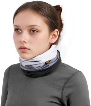 Winter-Ready Dual-Fabric Neck Gaiter for Cold Weather Activities