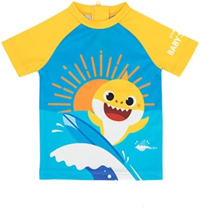 Baby Shark Boys 2-Piece Swimsuit Perfect Swim Style for Little Ones