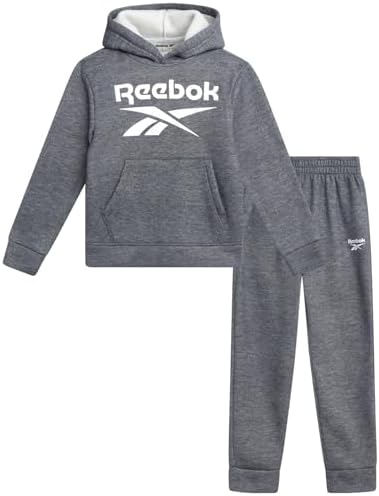 Reebok toddler boys active fleece sweatshirt and jogger set